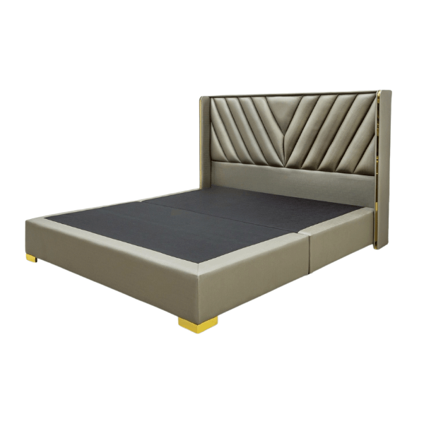 ฐานรองหัวเตียง 6 ฟุต WISDOM DESIGN FURNITURE รุ่น MICKY สีเทา